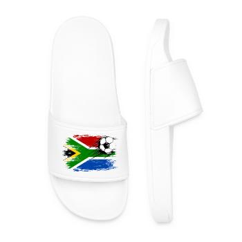 Flag football sud-africain utilisé - Claquettes Homme - blanc - Devant