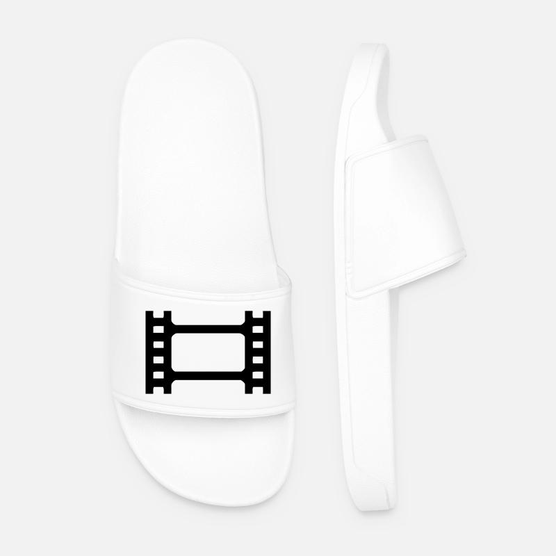 Kurzfilm - Männer Badelatschen - Weiß