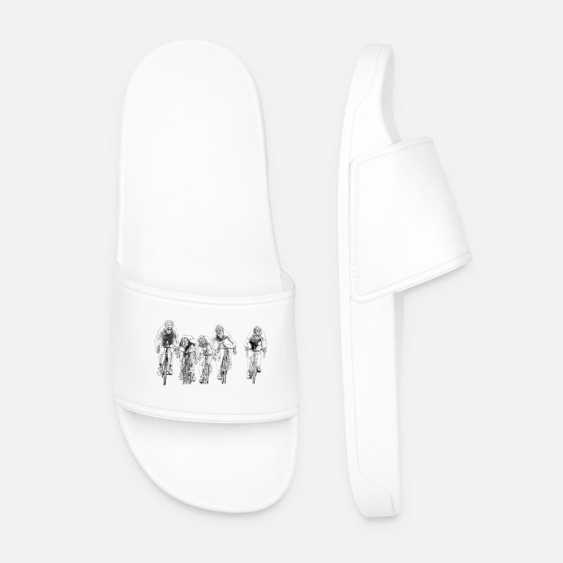 Rennen - Männer Badelatschen - Weiß