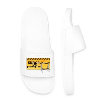Construction - Claquettes Homme - blanc - Devant