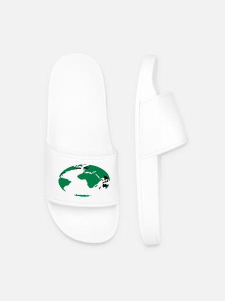 erdball_1 - Men’s Pool Sliders - white