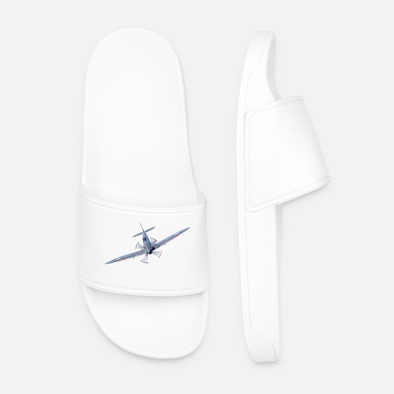 Spitfire - Men’s Pool Sliders - white