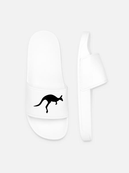 kangaroo - Men’s Pool Sliders - white