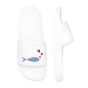 POISSON. SARDINE. POISSON. POISSON D'AVRIL. MER - Claquettes Homme - blanc - Devant