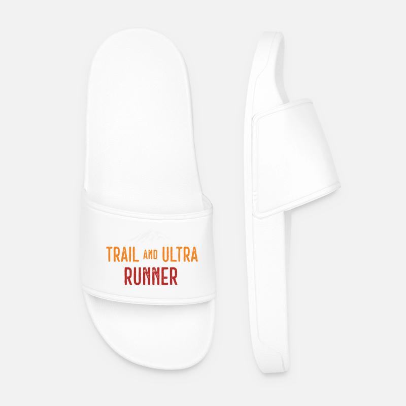 Trail und Ultra Runner - Männer Badelatschen - Weiß