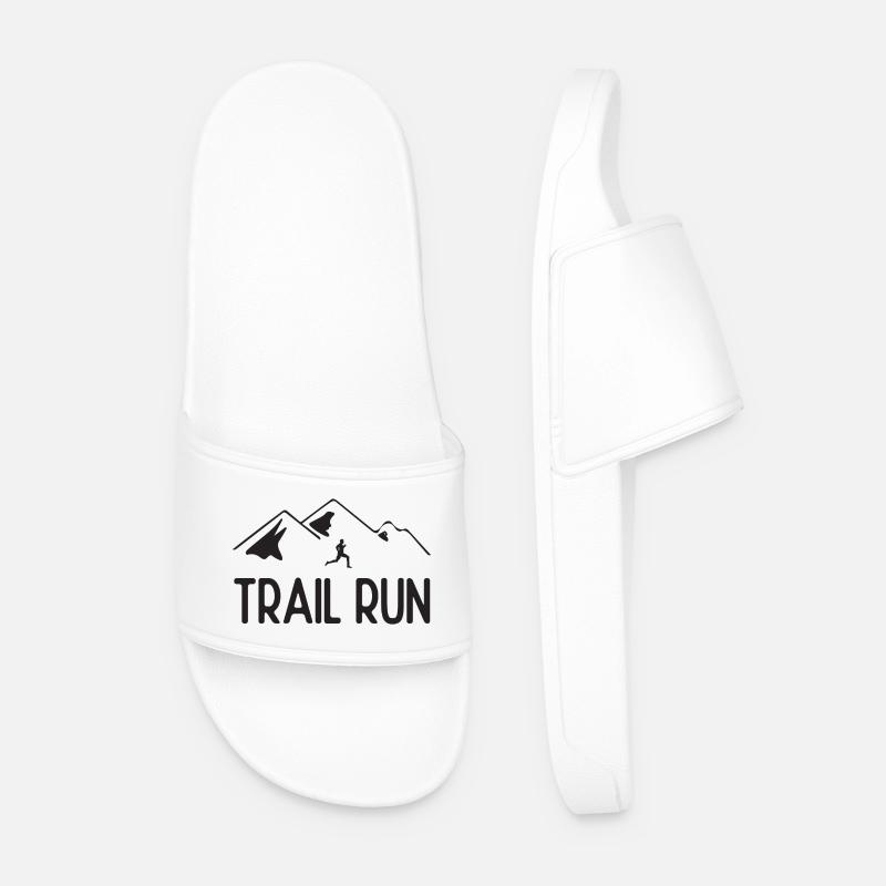 Trailrun - Männer Badelatschen - Weiß
