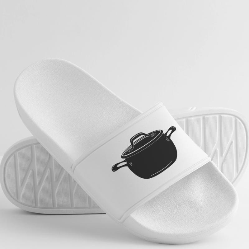 Suppe oder Pfanne Männer Badelatschen