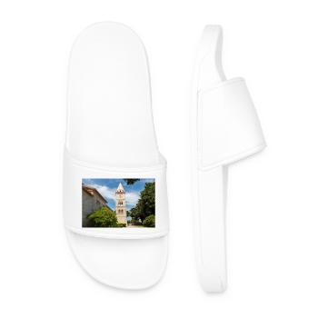 St. George Church Primošten Šibenik-Knin Croatia - Men’s Pool Sliders - white - Front