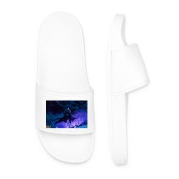 Demon Warrior - Men’s Pool Sliders - white - Front