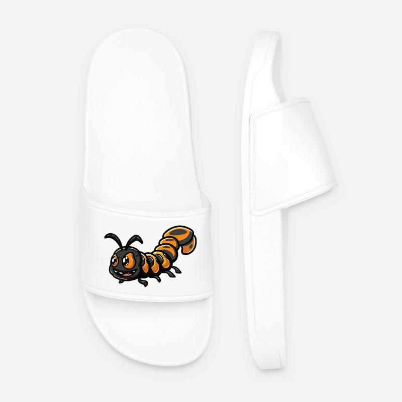 Centipede - Men’s Pool Sliders - white