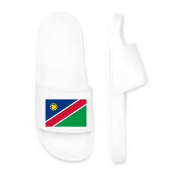 Namibia - Men’s Pool Sliders - white - Front