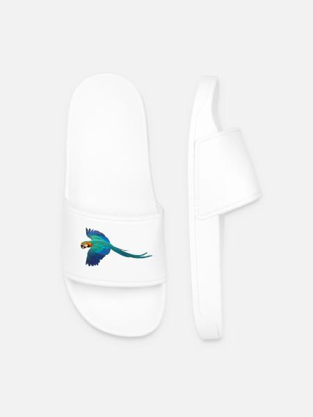Macaw - Men’s Pool Sliders - white