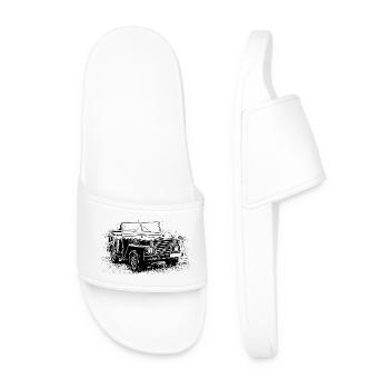Eastern classics on wheels - Men’s Pool Sliders - white - Front