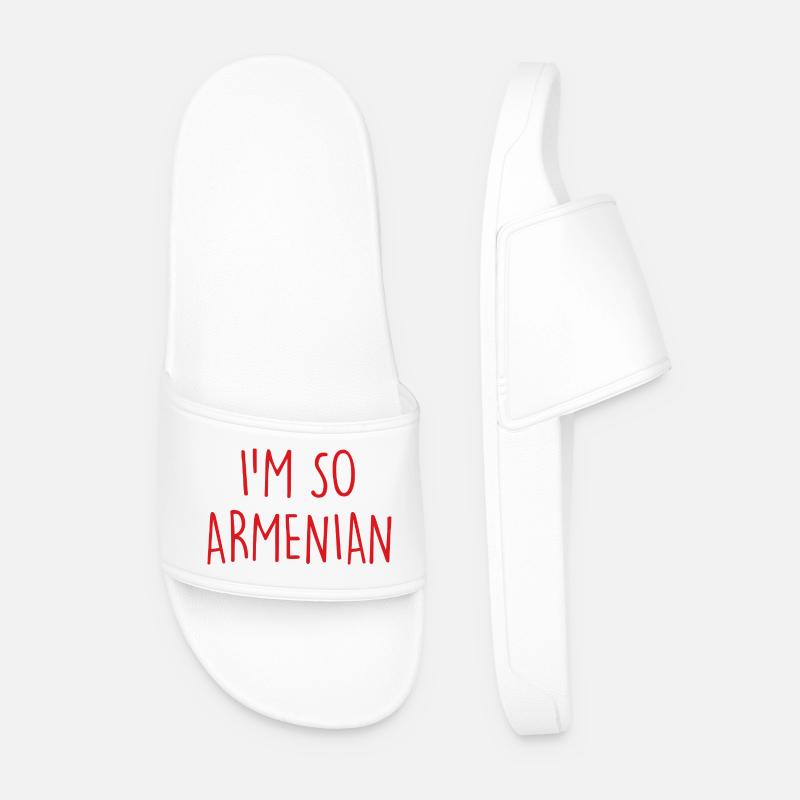 I'm so Armenian Armenien - Männer Badelatschen - Weiß