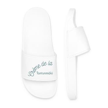 Crème de la Tontunmäki - Claquettes Homme - blanc - Devant