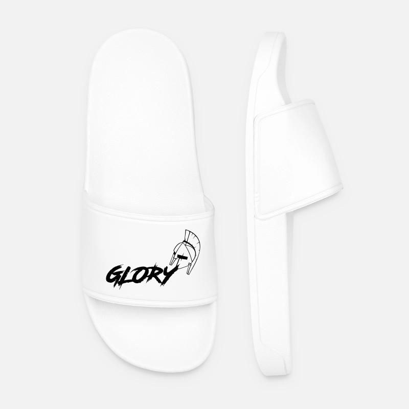 RUHM - Männer Badelatschen - Weiß