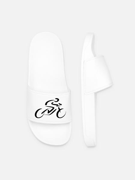 Cycliste Coureur - Claquettes Homme - blanc