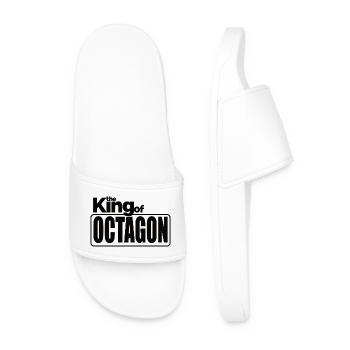 Octagon mma Mixed Martial Arts Kampfsport - Männer Badelatschen - Weiß - Vorne
