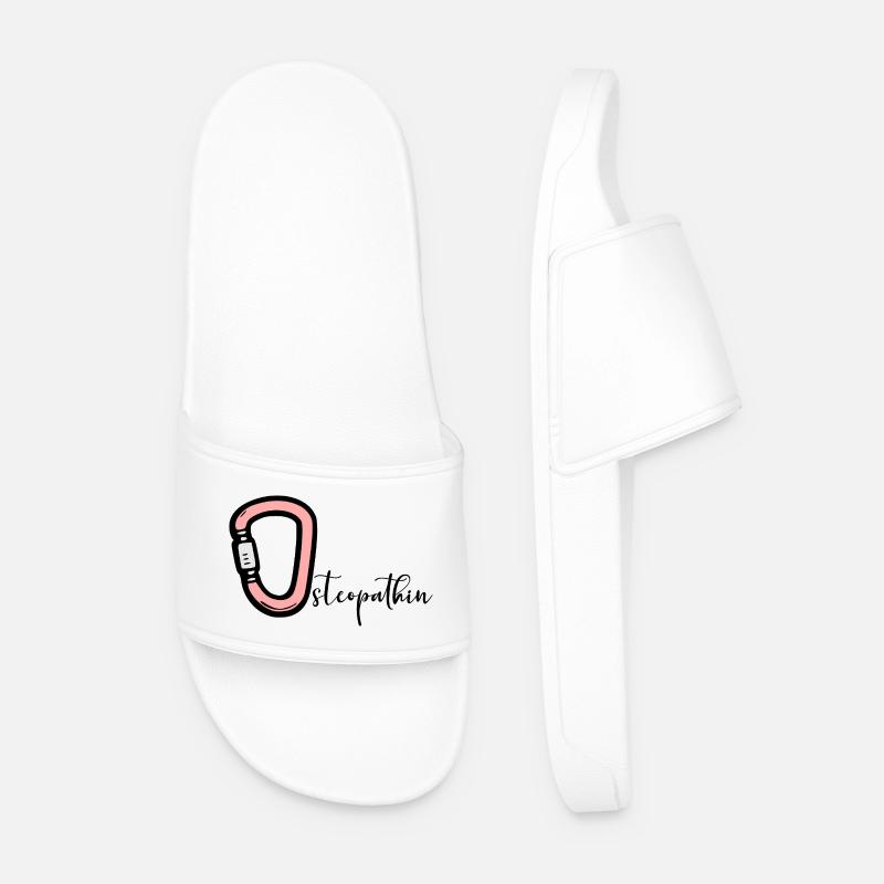 Osteopathy Osteopath - Men’s Pool Sliders - white