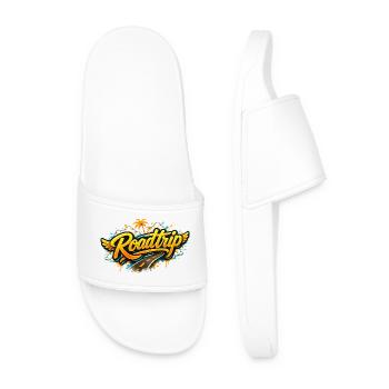 Voyage en voiture - Claquettes Homme - blanc - Devant