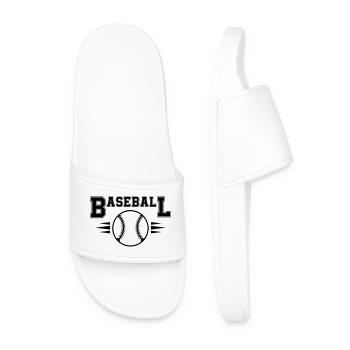 Base-ball - Claquettes Homme - blanc - Devant