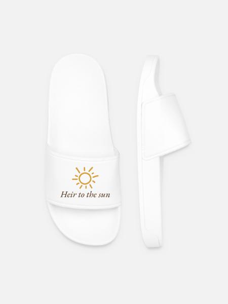 Erbe der Sonne. Erbe der Sonne - Männer Badelatschen - Weiß