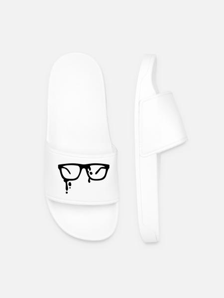 hip glasses - sunglasses - Men’s Pool Sliders - white