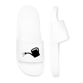 Watering can - Men’s Pool Sliders - white - Front