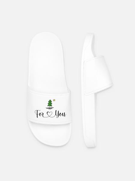 Pour vous - Claquettes Homme - blanc