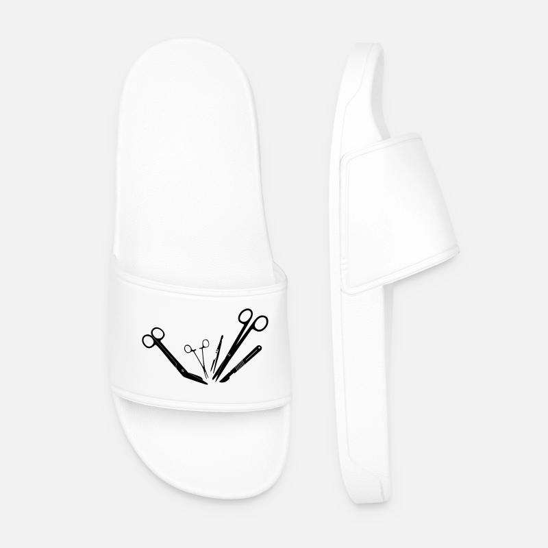 Operation tools - Men’s Pool Sliders - white