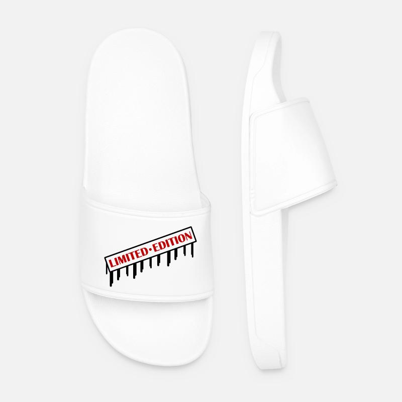 Limited Edition 2 - Men’s Pool Sliders - white