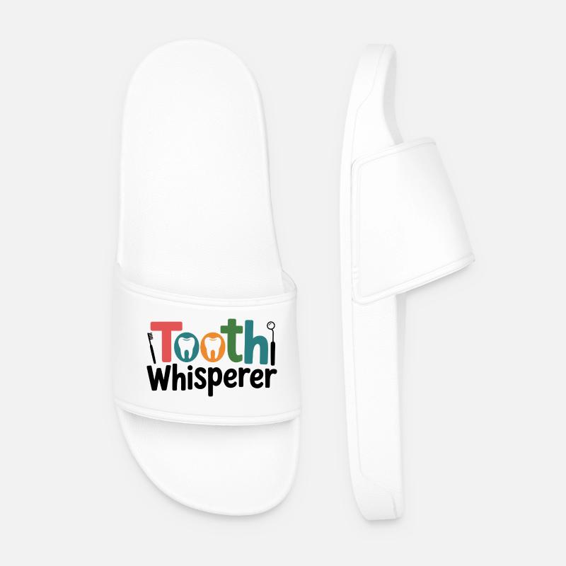 Leben als Dentaltechniker - Männer Badelatschen - Weiß