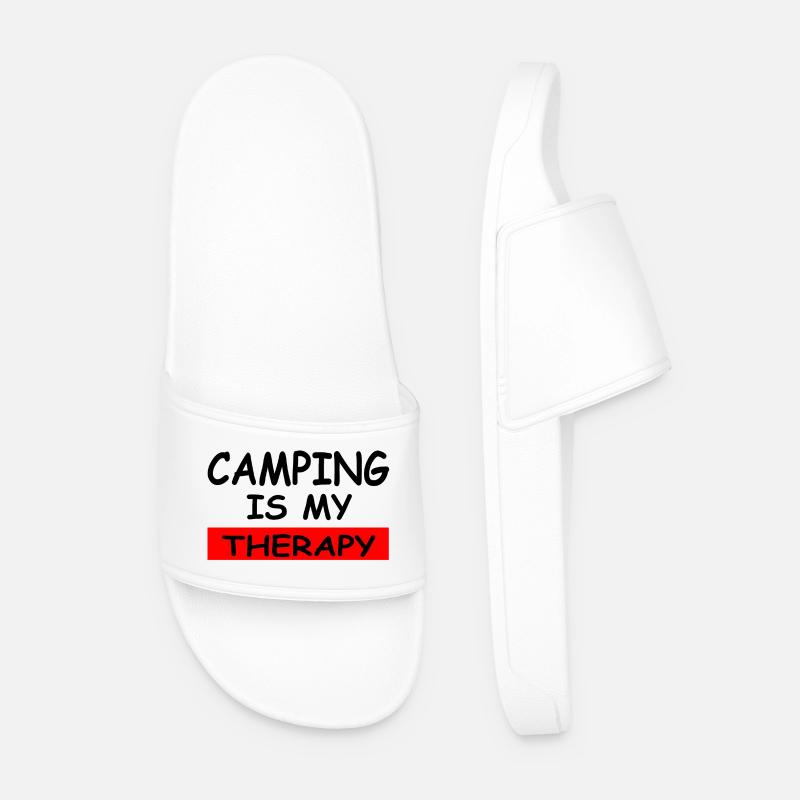 Camping - Men’s Pool Sliders - white
