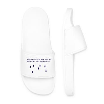 Un autre amour - Claquettes Homme - blanc - Devant