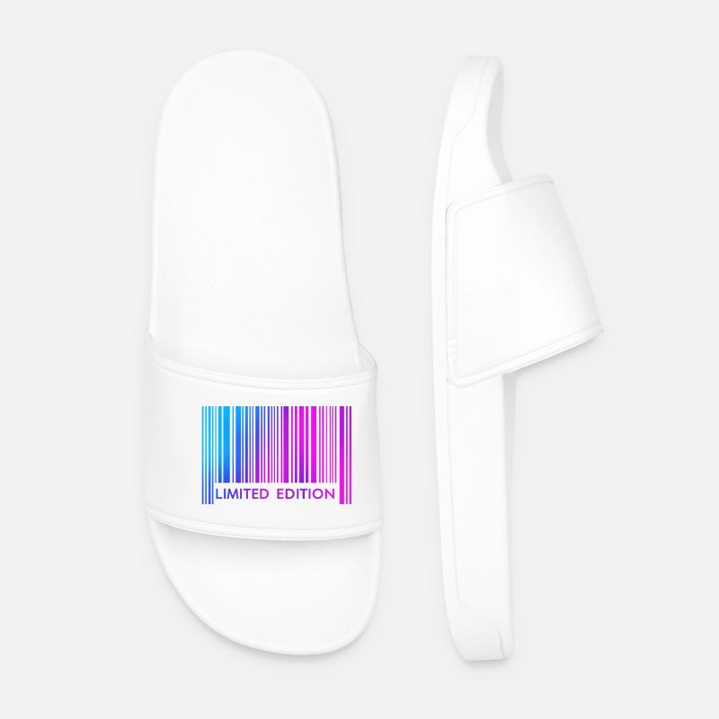 LIMITED EDITION  - Männer Badelatschen - Weiß