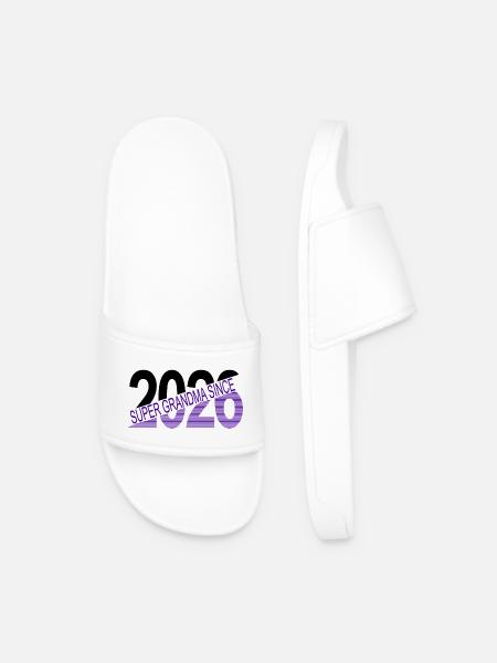 Super_grandma_since_2026 - Claquettes Homme - blanc