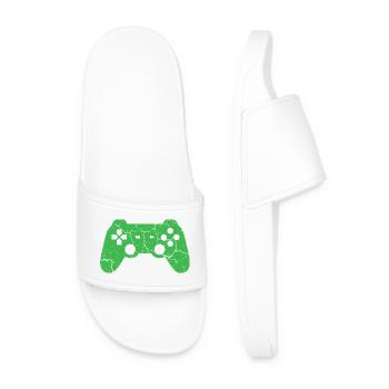 Controller Gaming - Men’s Pool Sliders - white - Front