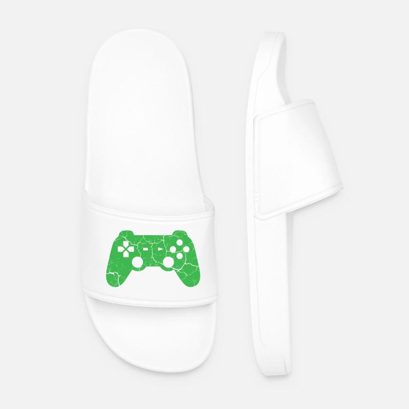 Controller Gaming - Men’s Pool Sliders - white