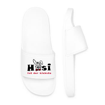 Bunny is the dearest Easter - Men’s Pool Sliders - white - Front
