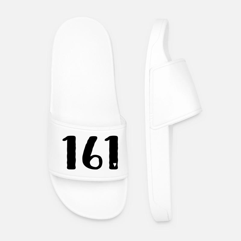 Anti-fascist action - Men’s Pool Sliders - white