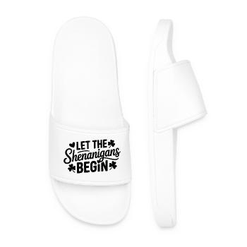 Les manigances commencent le scénario de Shamrock - Claquettes Homme - blanc - Devant