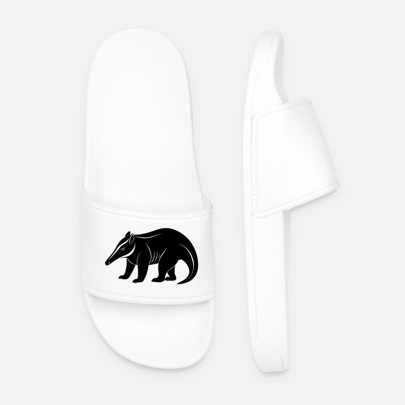 Fourmilier géant - Claquettes Homme - blanc
