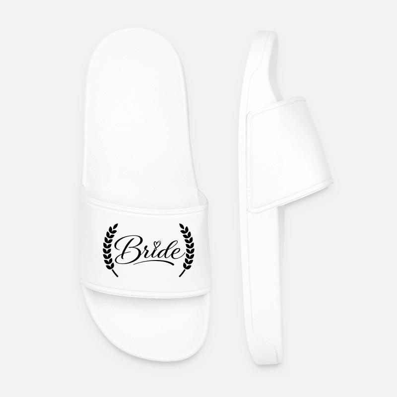 Bride - Männer Badelatschen - Weiß