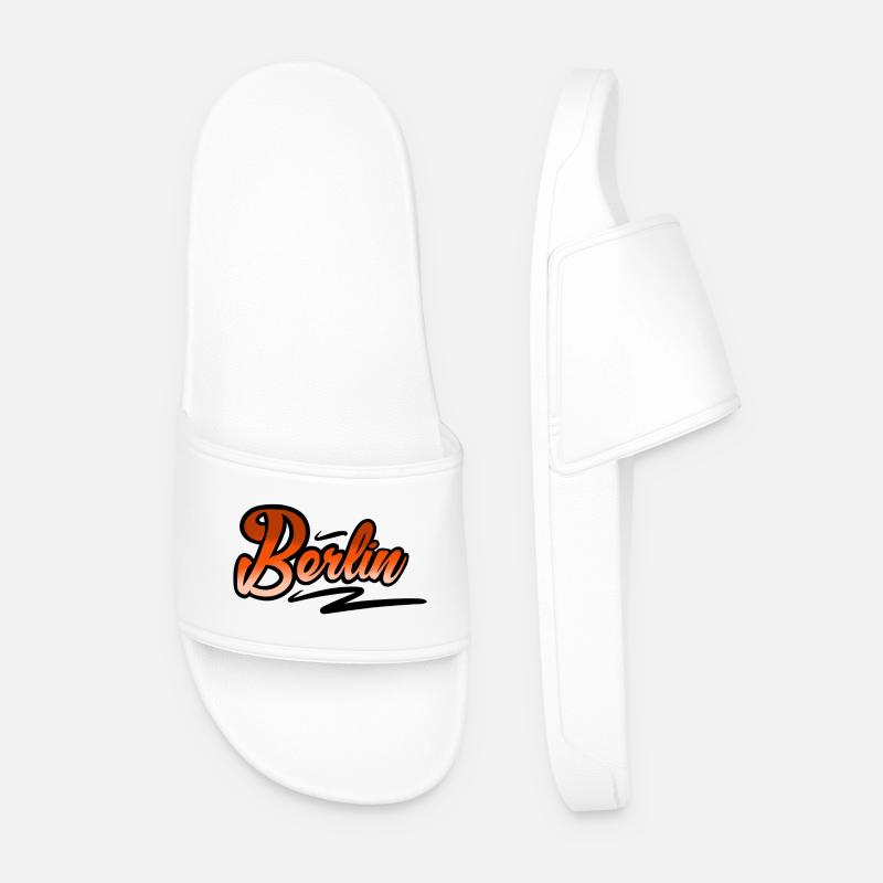 Berlin - Men’s Pool Sliders - white
