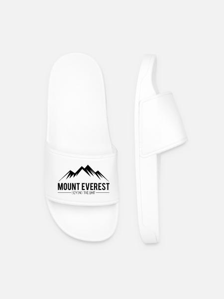 Mount Everest Beyond the Limit - Men’s Pool Sliders - white