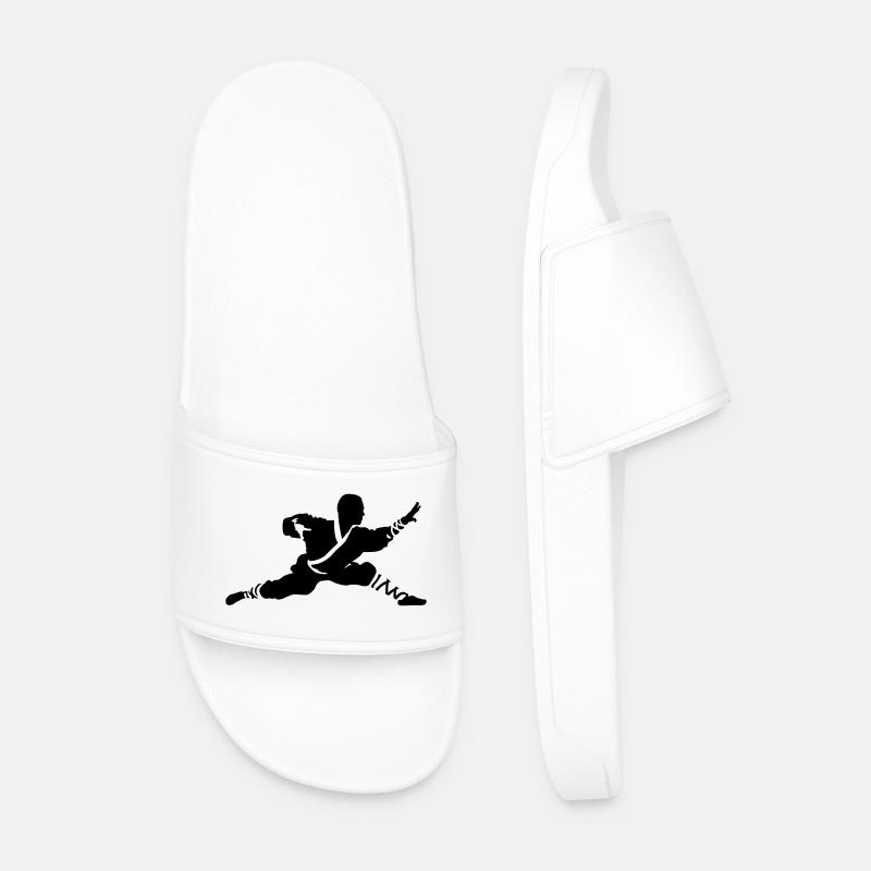Kung fu - Männer Badelatschen - Weiß
