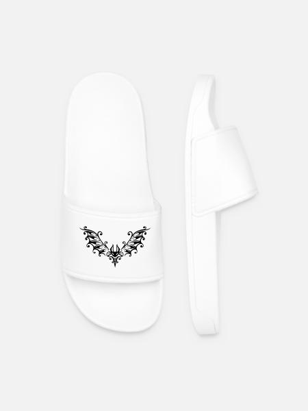 Bat bat tribal, - Claquettes Homme - blanc