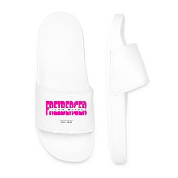 Freiberg Horse Design - Men’s Pool Sliders - white - Front