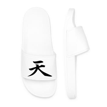 Ten (ciel) noir - Claquettes Homme - blanc - Devant