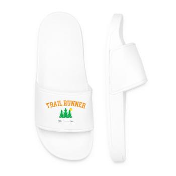 Coureur de sentier - Claquettes Homme - blanc - Devant
